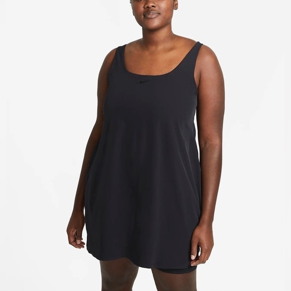 NEW Nike Plus Size Bliss Luxe Training Workout Dress with Built-In Bodysuit - Picture 3 of 6